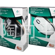 厂家直供罗技M100USB有线鼠标电脑鼠标左右摇摆支持原装驱动