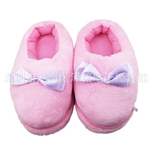 USB公主暖脚鞋USB暖脚鞋USB公主蝴蝶结保暖鞋USB暖脚宝