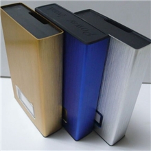 数显移动电源双USB输出外壳电源外壳套料铝合金外壳充电宝外壳