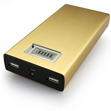 数显铝合金移动电源外壳双USB输出6节18650外壳电源壳