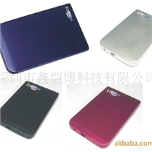 超薄/免螺丝安装/全铝合金2.5"USB2.0SATA移动硬盘盒