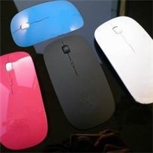 [工厂直销]蓝光2.4G无线鼠标超薄型承接礼品订单