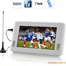 厂家供应7寸DVB-T标清迷你数字电视机价格详谈