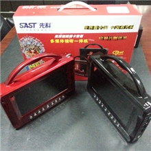 插卡音箱搞定视频插卡音箱7寸大屏老人唱戏机老人收音机