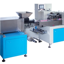 厂家供应新型DZB-260全自动橡皮泥彩泥包装机挤吐机