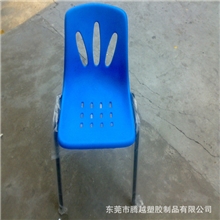 供应优质永久防静电钢塑椅靠背铁脚钢塑椅防静电靠背椅