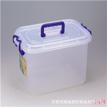 【腾越】塑料透明整理箱，塑胶储物箱，收纳箱特大号整理箱厂家