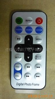深圳厂家供应大量超薄红外数码相框遥控器