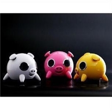 批发冲信用特价小猪音箱插卡音响感应音箱贝贝猪音箱低音炮