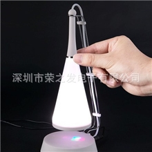 最新供应新奇创意产品/带触摸可调节灯光亮度台灯/小夜灯小音箱