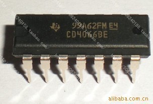 2012+代理全新原装正品TI品牌逻辑ICCD4066BE
