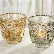 出口德国超高品质金银蜡杯套装家庭装饰酒吧装饰生日礼物礼品