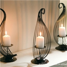 欧式简约现代风格烛台酒店店铺家庭装饰礼物礼品超值