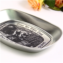 全网最畅销创意铁艺收纳置物盘储物盘果盘礼品赠品