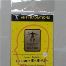24K镀金加工生产厂家OEM贴牌各种手机防辐射贴