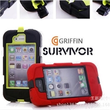 格里芬幸存者iphone5iphone4防水尘震摔支架手机壳苹果5手机壳