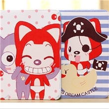 韩国可爱阿狸ipad4保护套ipad2/3thenewipad皮套休眠保护壳