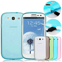 9300手机壳手机套9300软壳带防尘塞三星i9300硅胶保护套