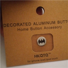 长期销售定制苹果按键贴iphone金属按键贴iphone4/4s按键贴