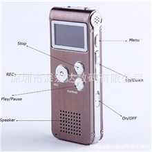 供应新款锂电插卡超大声私模外壳数码mp3录音笔方案录音笔批发