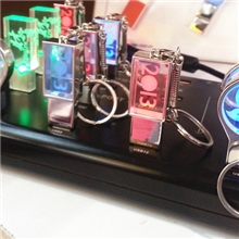 【高端礼品】新款水晶2D.3D内雕礼品U盘亚克力透明U盘订制批发