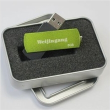 批发旋转u盘定制LOGO优势出厂会议礼品U盘