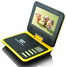 厂家便携dvd批发2013最新出口热销7.8寸760高清多种颜色移动dvd