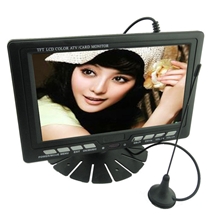 外贸出口9寸车载电视视频显示器插卡液晶小电视962