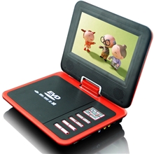 厂家DVD批发供应中性外贸热销FJD-760户外旅游良友便携式dvd