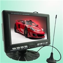 7寸高清数字小电视车载液晶显示器带USB/TV/FM