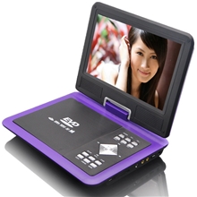 厂家供应新款dvd外贸热销支持8国语言移动dvd便携式DVD