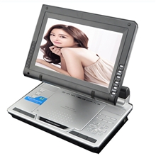 厂家供应外贸热销FJD-9299黑色高清长待机便携式移动DVD9.2寸