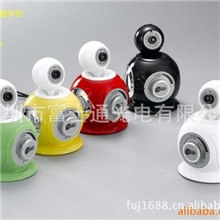 厂家直销迷你音箱+摄像头+话筒三合一聊天酷