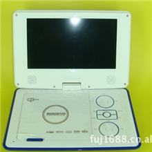 9寸高清LED便携式DVD+TV带游戏功能