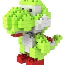 俐智积木俐智loz小颗粒钻石拼装儿童玩具创意拼装9331耀西