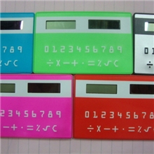 双排字卡片机计算器信用卡型卡片机计算器超薄型