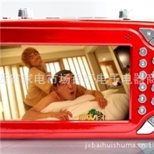 批发奋奇116插卡音箱唱戏机视频机点唱机看戏机4.3寸扩音器