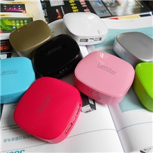 批发移动电源定制LOGO礼品6000毫安乐泡手机移动电源充电宝