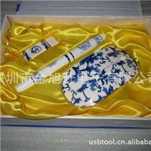 青花瓷套装商务礼品庆典纪念礼品办公专用套装