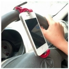 批发供应多功能方向盘手机导航固定架/车载手机支架