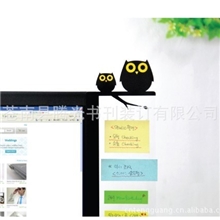 可厂家直销卡通动物贴板透明亚克力留言板多功能留言板