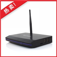 安卓4.2.2双核网络电视机顶盒内置WIFI配置超强增益天线限量