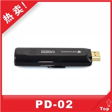 狮威PD-02安卓无线WIFI双核迷你网络电视机顶盒、高清硬盘播放器