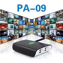 专业生产双核网络播放器无线WIFI接收安卓4.2高清机顶盒批发