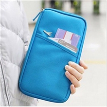 彩蝶云韩版旅行必备多功能旅行收纳包旅行护照包票夹钱包