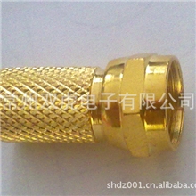 供应F头RG620MM仿金滚花