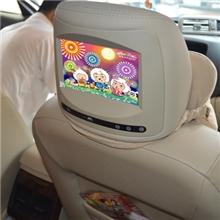 厂家直销丰田汉兰达专用头枕显示器7寸高清数字屏头枕屏头枕