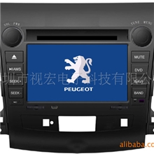 供应东风标致4007专车专用车载DVD导航PEUGEOT4007车载DVD