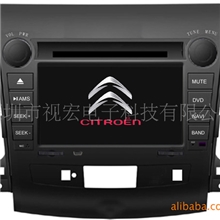 供应雪铁龙专车专用车载DVD导航C-Crosse车载DVD导航（DV7632）