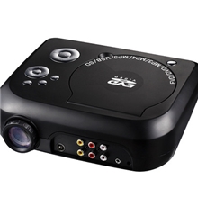 多功能超实惠便携式DVD投影机小巧低价位多功能KSD-288